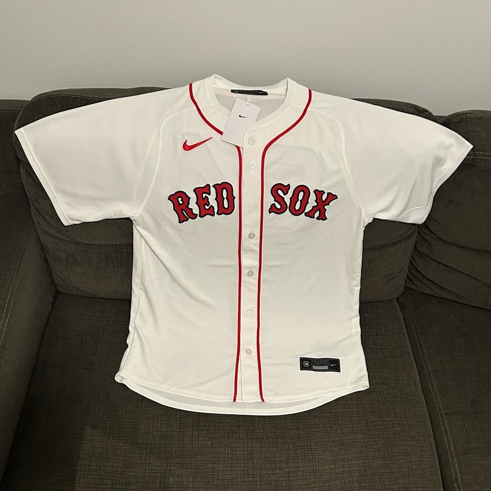 Nike Authentic Boston Red Sox David Ortiz #34 MLB White Jersey Men’s Size: L